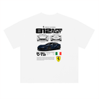 Ferrari 812 Superfast heavyweight Drop Shoulder Cotton T-Shirt