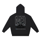 BMW M3 Competition Oversized Heavyweight Hoodie |  Car Print