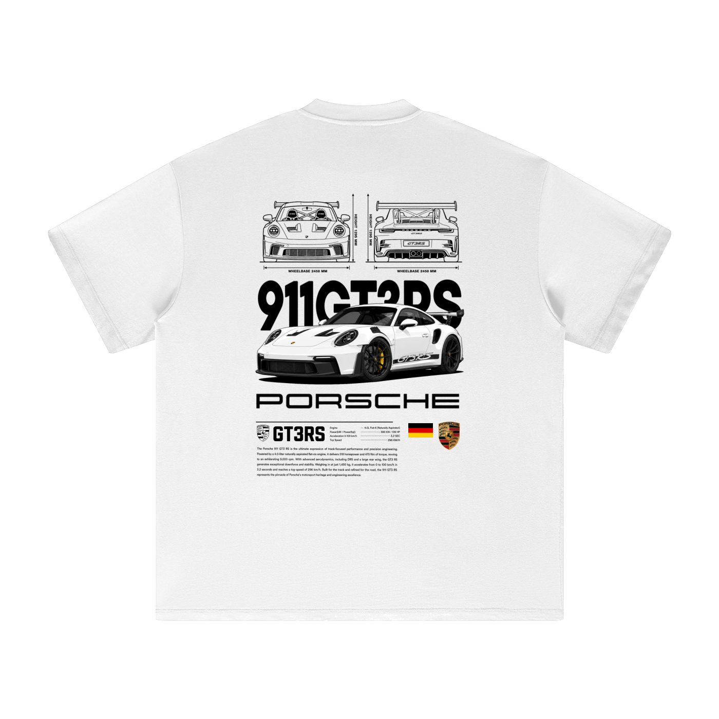 Porsche 911 GT3RS | Heavyweight T-Shirt