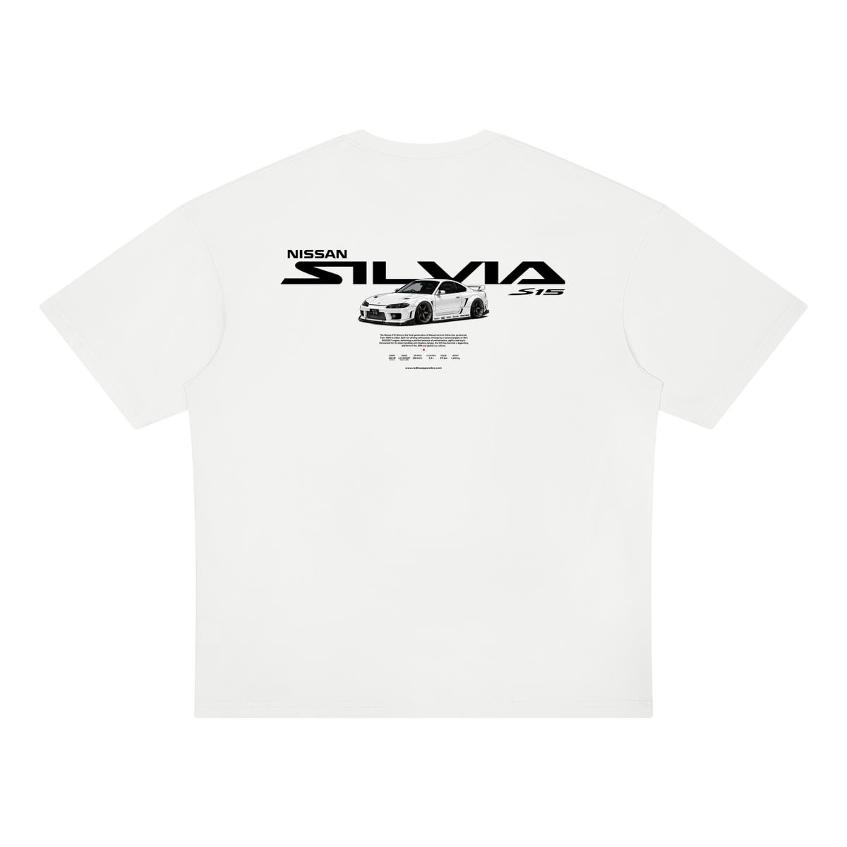 S15 Silvia Nissan | Oversized Drop Shoulder T-Shirt