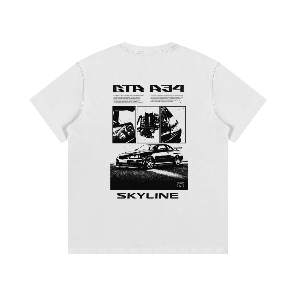 Classic R34 Skyline gtr | Cotton T-Shirt