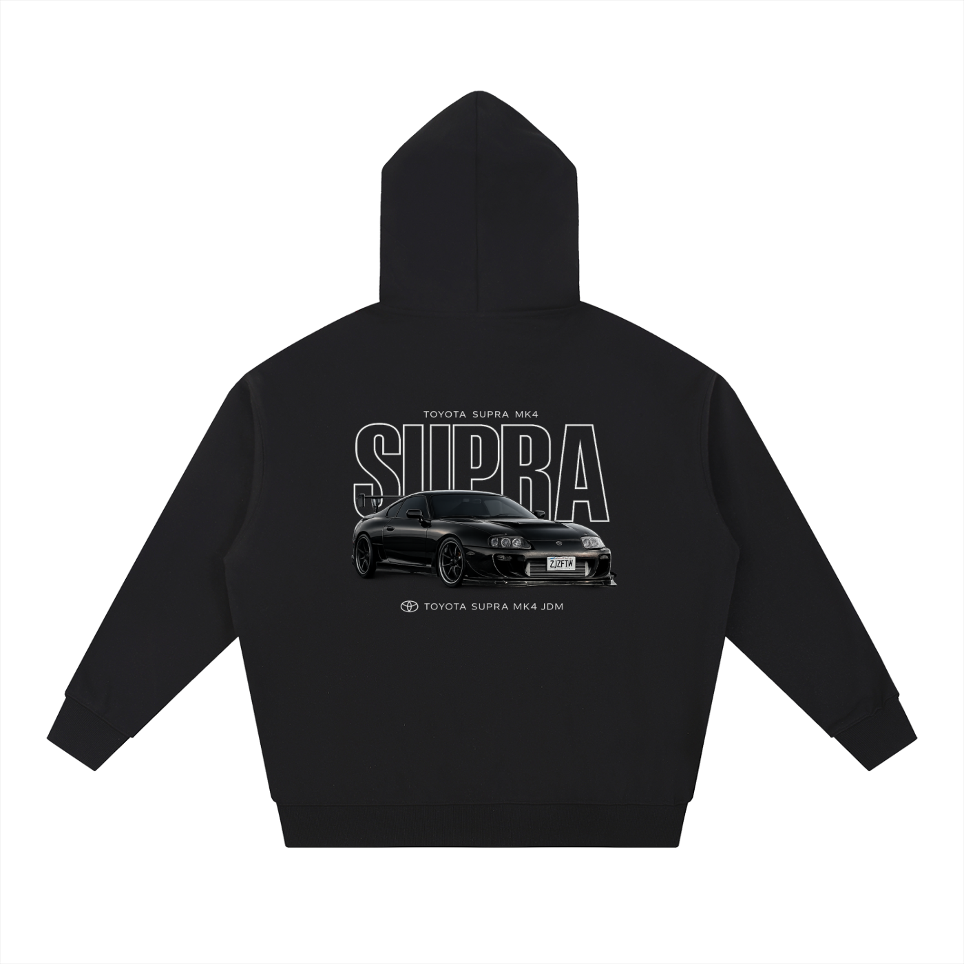 Toyota Supra MK4 Heavyweight Hoodie | JDM Print | Oversized fit