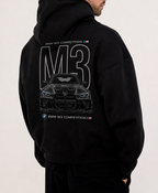 BMW M3 Competition Oversized Heavyweight Hoodie |  Car Print