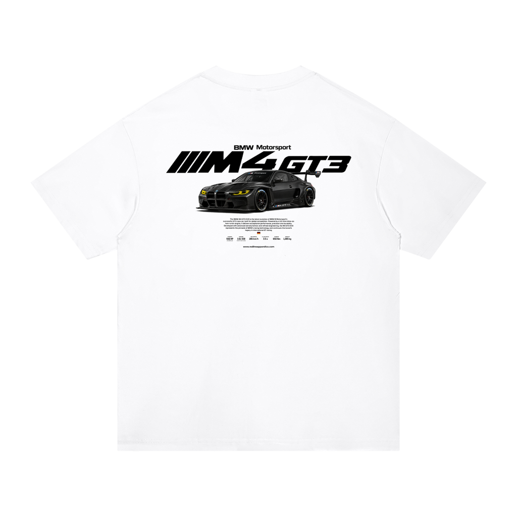 BMW M4 gt3 evo | Midweight dropshoulder cotton t-shirt