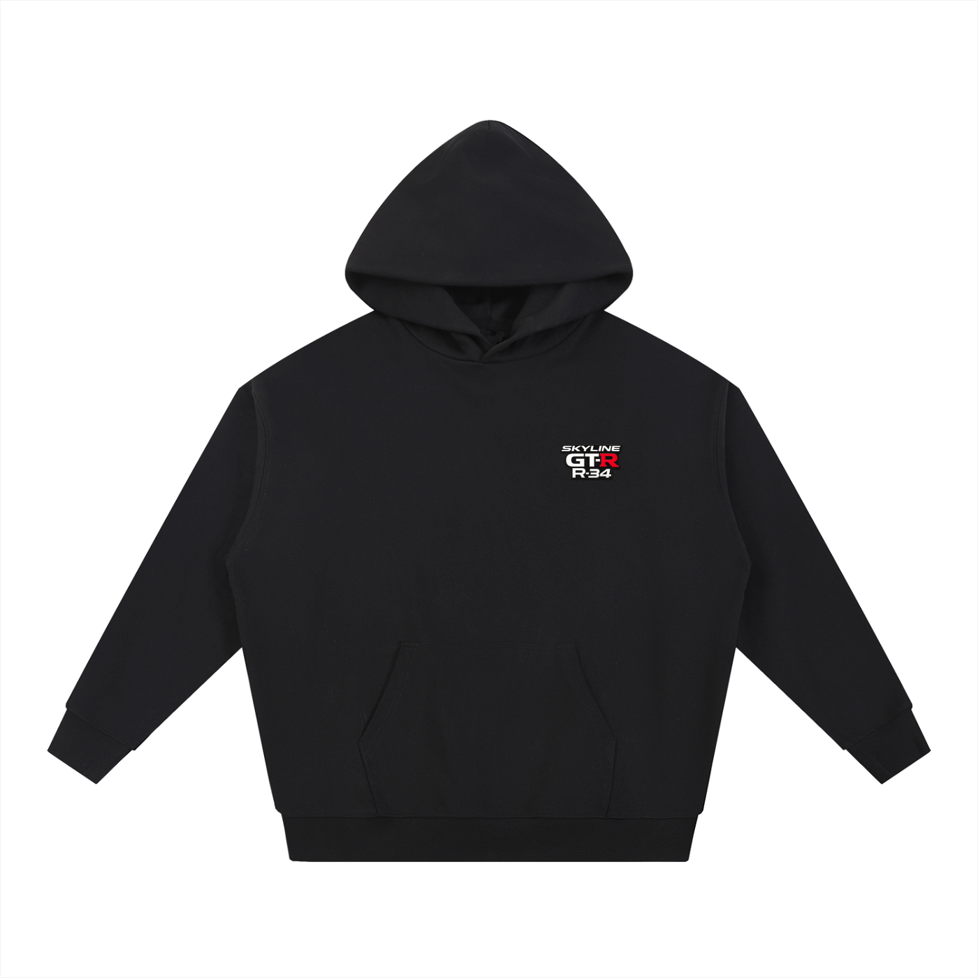 GT-R Skyline R34 heavyweight Hoodie | oversized | JDM Print