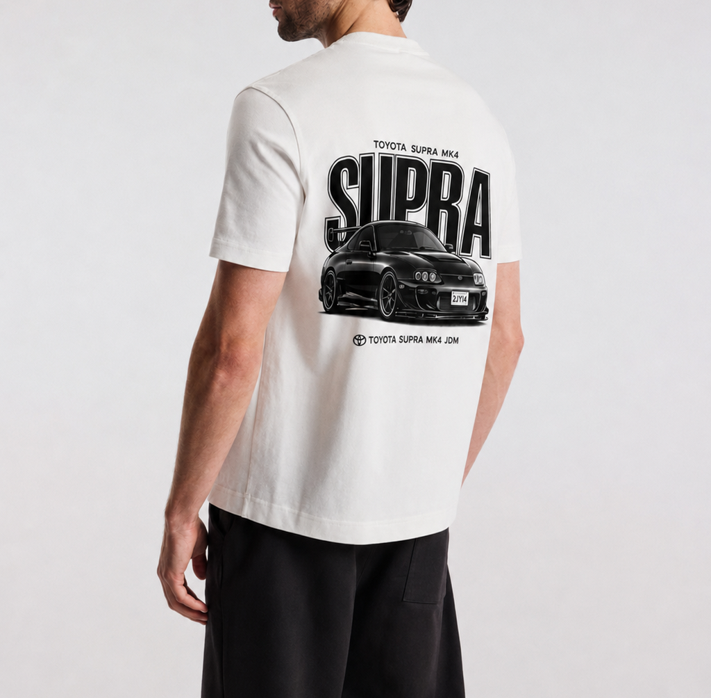 Toyota Supra MK4 Heavyweight Cotton T-Shirt | JDM print