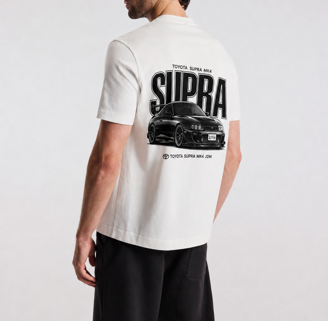 Toyota Supra MK4 Heavyweight Cotton T-Shirt | JDM print