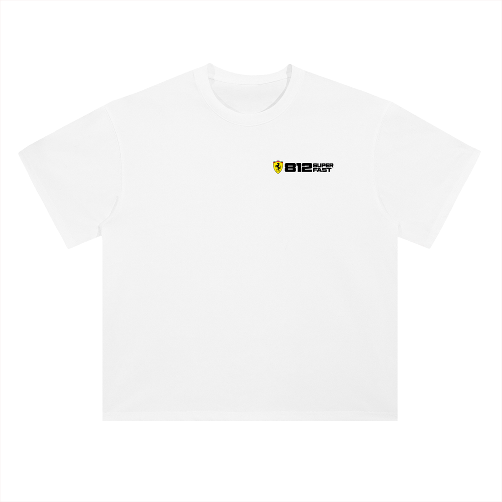 Ferrari 812 Superfast heavyweight Drop Shoulder Cotton T-Shirt