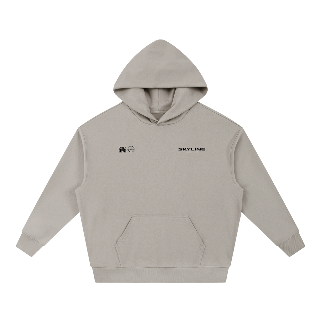 SKYLINE | Boxy Heavyweight Drop-Shoulder Hoodie