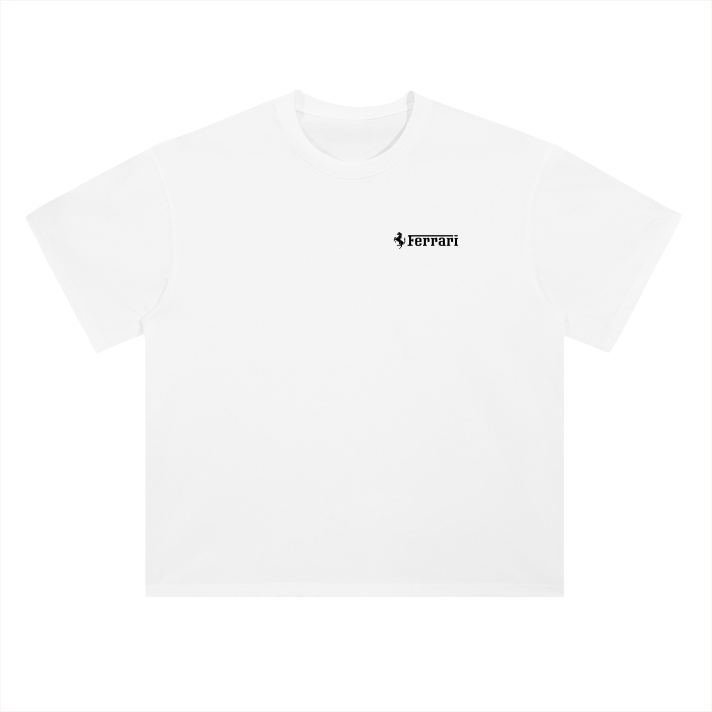 Le Ferrari | Heavyweight Drop Shoulder Cotton T-Shirt