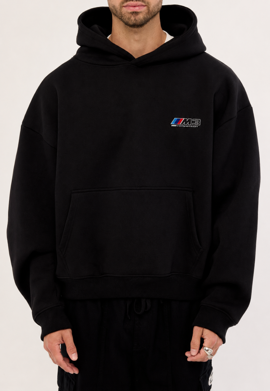 BMW M3 Competition Oversized Heavyweight Hoodie |  Car Print